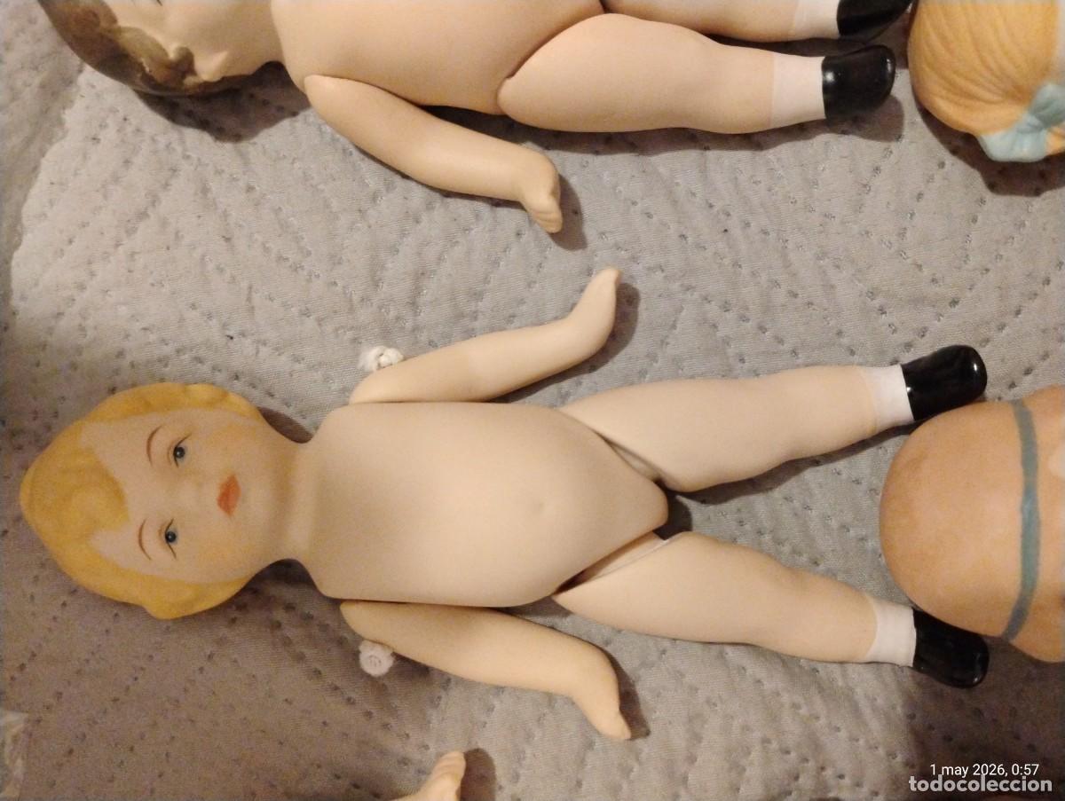 Modelos a escala: Pack de mu&ntilde;ecas de porcelana. 16cm - Foto 3