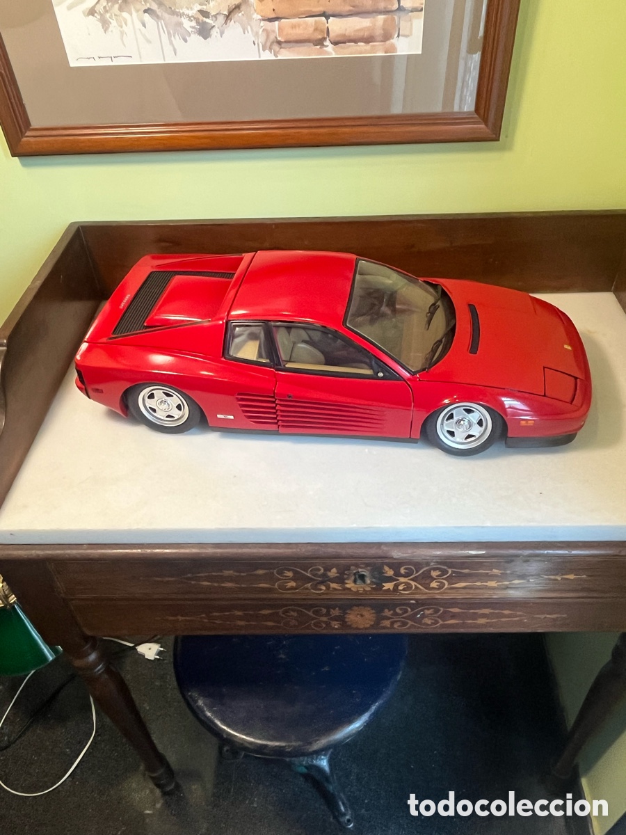 Modelos a escala: Maqueta 1:8 Ferrari Testarrosa POCHER montada
