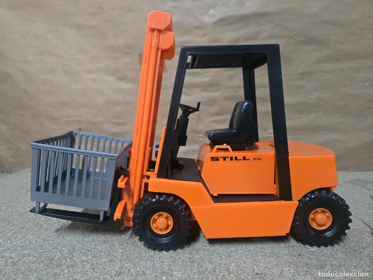 Modelos a escala: Carretila Bruder R 70. 1:16.Made In Germany