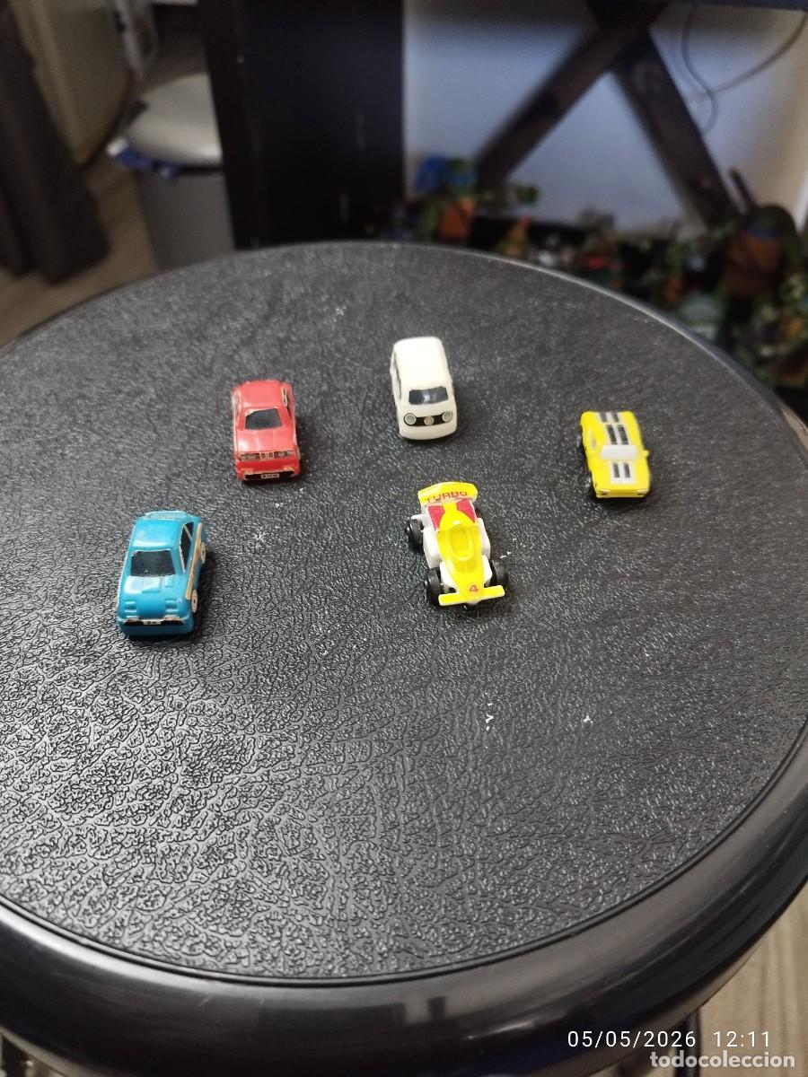 Mod&egrave;les r&eacute;duits: lote 5 coches miniaturas antiguos