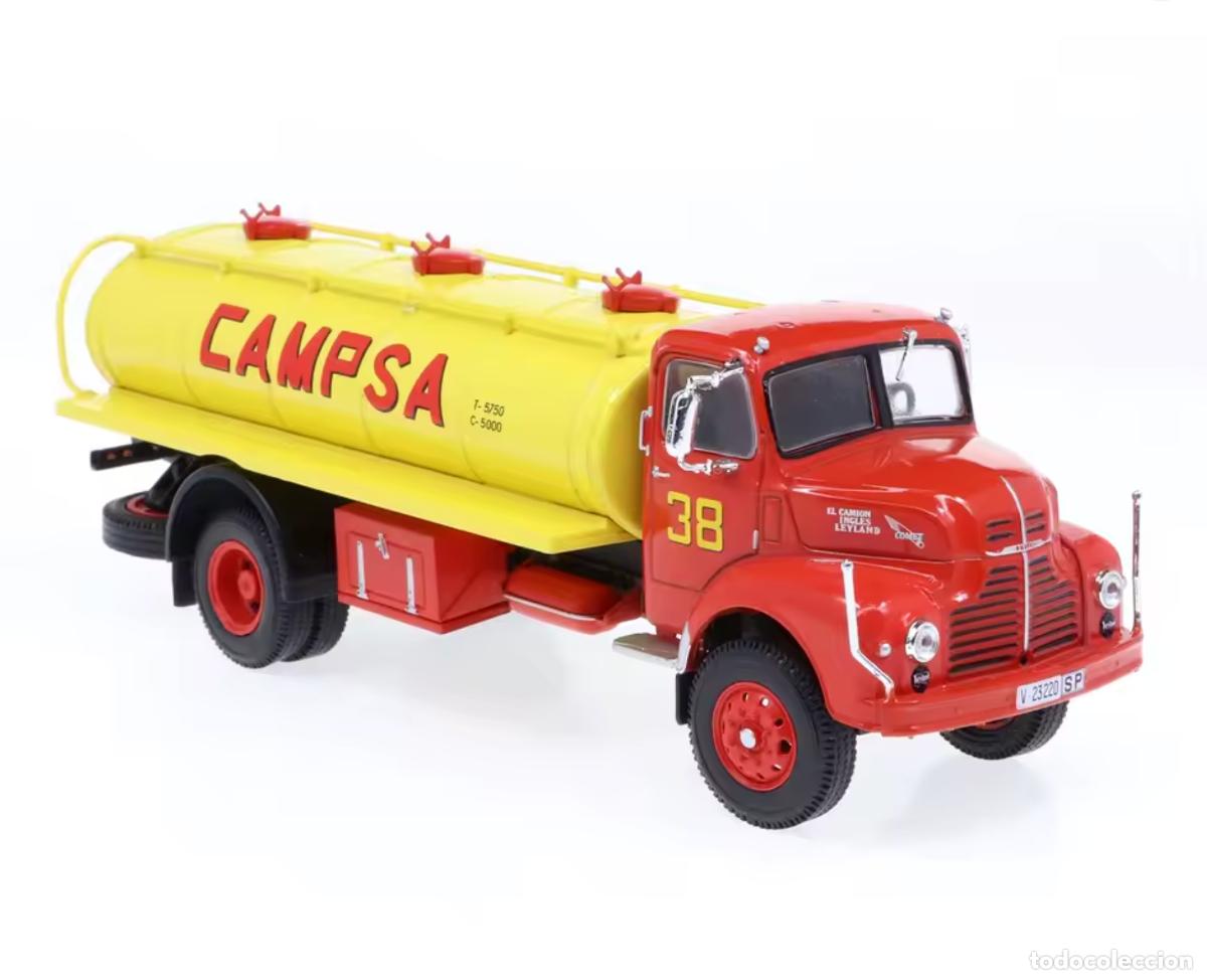 Mod&egrave;les r&eacute;duits: Camion Leyland Comet / CAMPSA Gasolina - A&ntilde;o 1959 - cisterna cuba ( Escala 1:43) ixo, n19