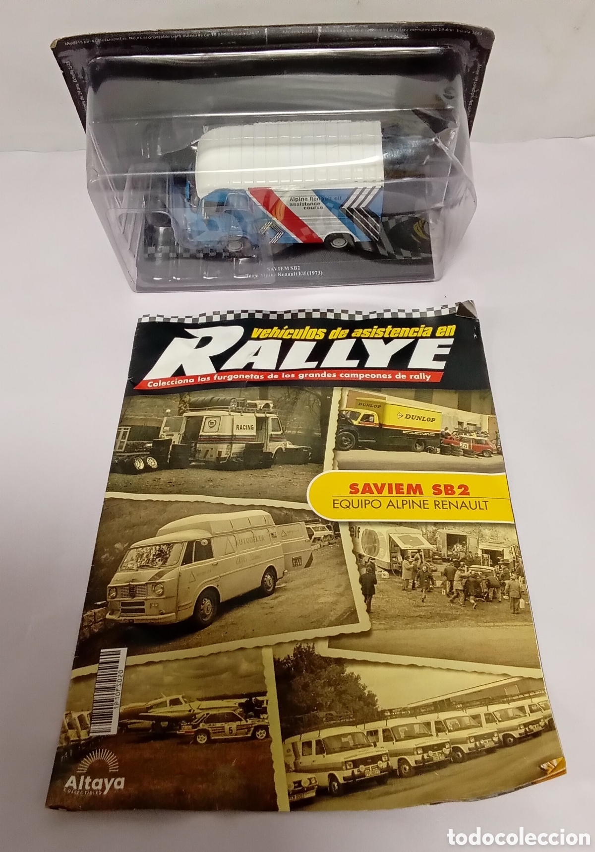 Modelos a escala: Saviem SB2 Equipo Alpine Renault Altaya 1/43