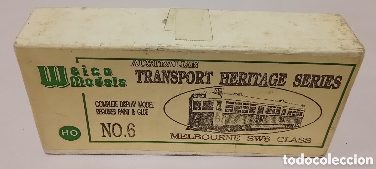 Modelos a escala: Weico Ho Melbourne SW6 Class Australia Transporte Heritage Series