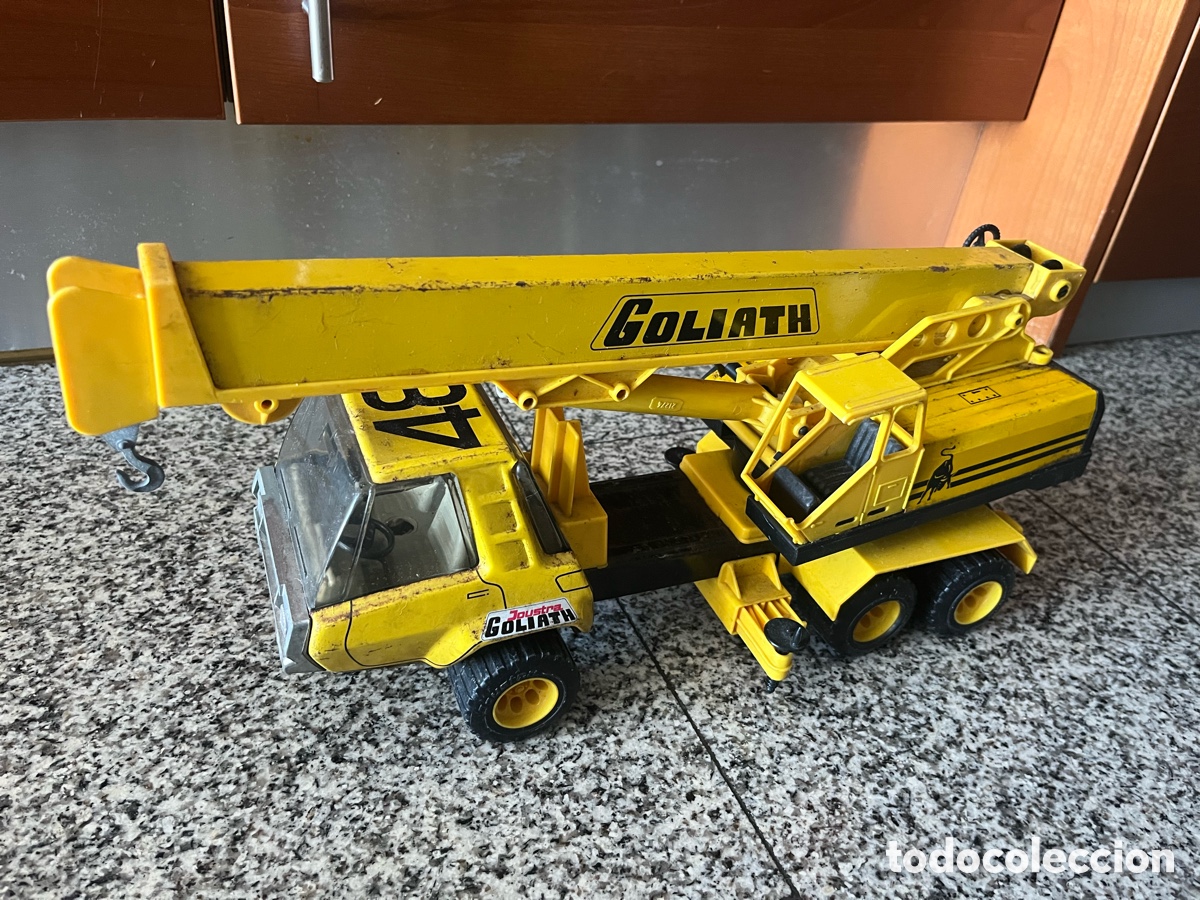 Modelos a escala: Cami&oacute;n gr&uacute;a Joustra Goliath a&ntilde;os 70