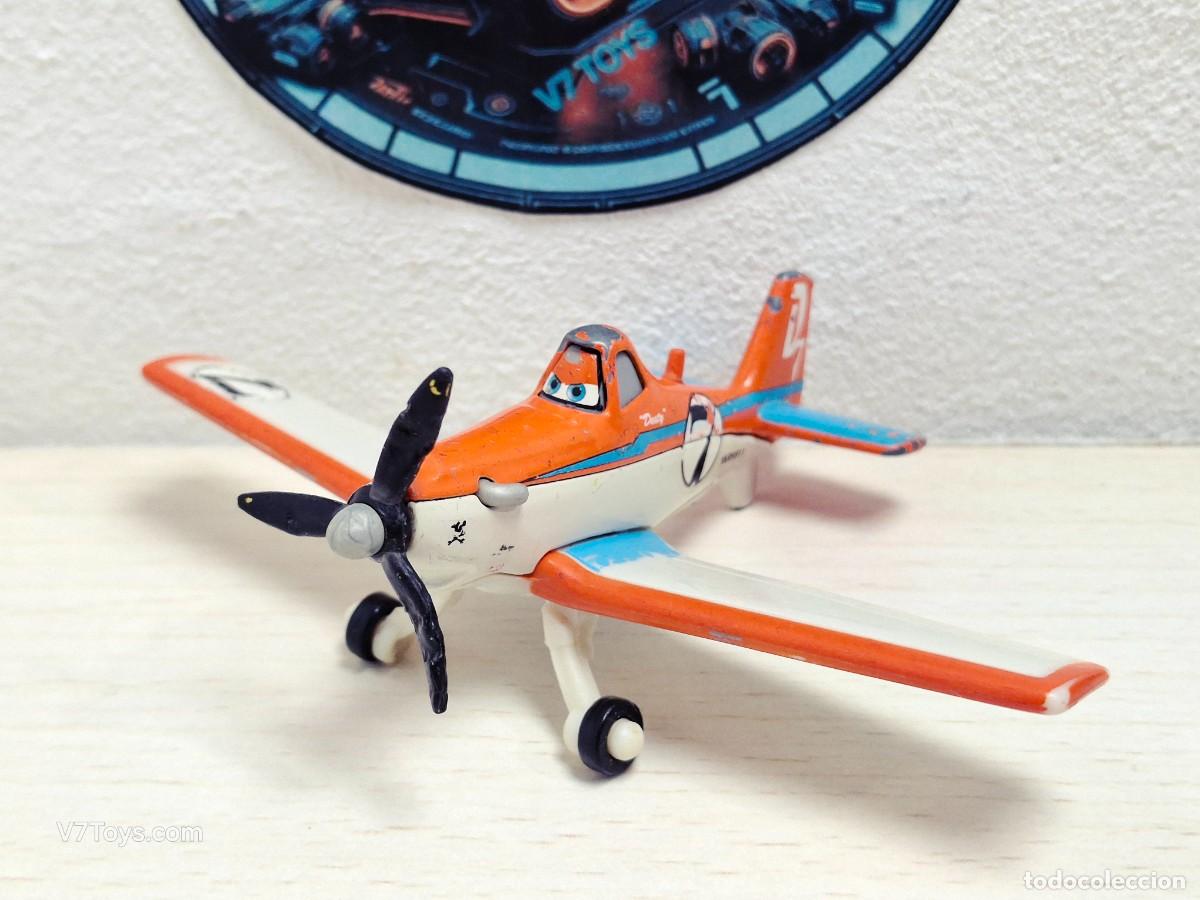 Modelos a escala: Dusty Crophopper Aviones 8cm Disney Pixar Mattel