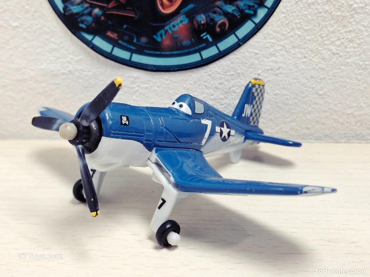 Modelos a escala: Skipper Aviones 9,5cm Disney Pixar Mattel