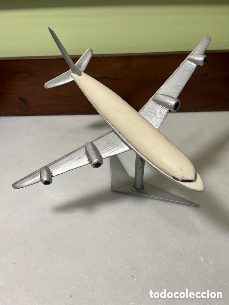 Modelos a escala: Avion maqueta modelo clasico Lockheed Constelletion cuatrimotor