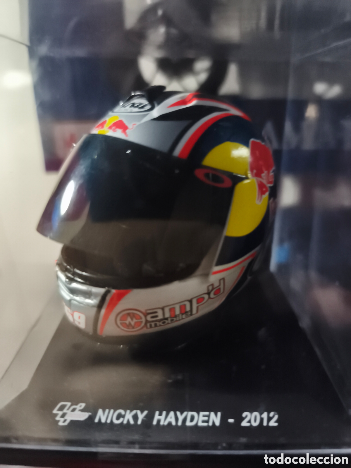 Modelos a escala: Moto GP. Casco N. Hayden 2012. Escala 1/5. Leer bien descripci&oacute;n.