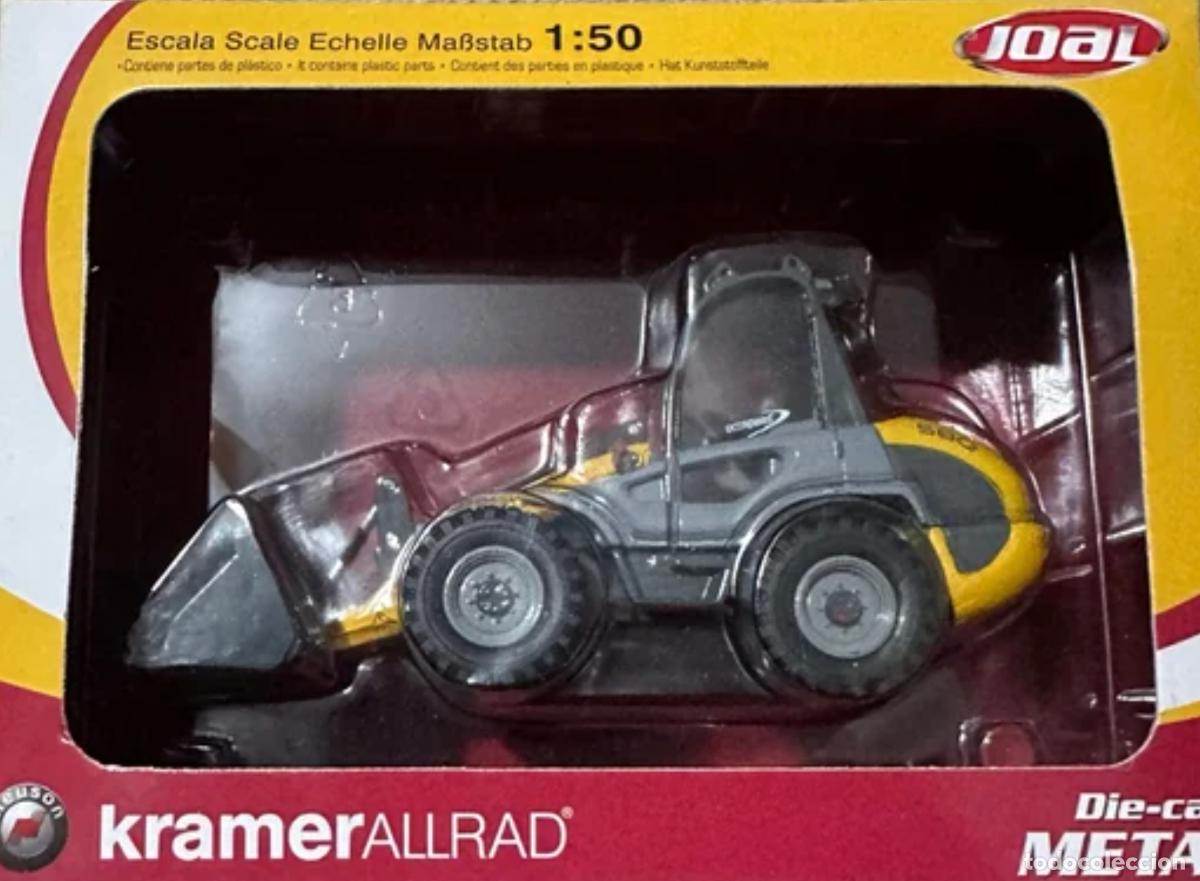 Modelos a escala: Pala cargadora KRAMER 580 ALLROAD (Escala 1:50) JOAL 40047 / 40047JO - Modelos de obra, construcci&oacute;n