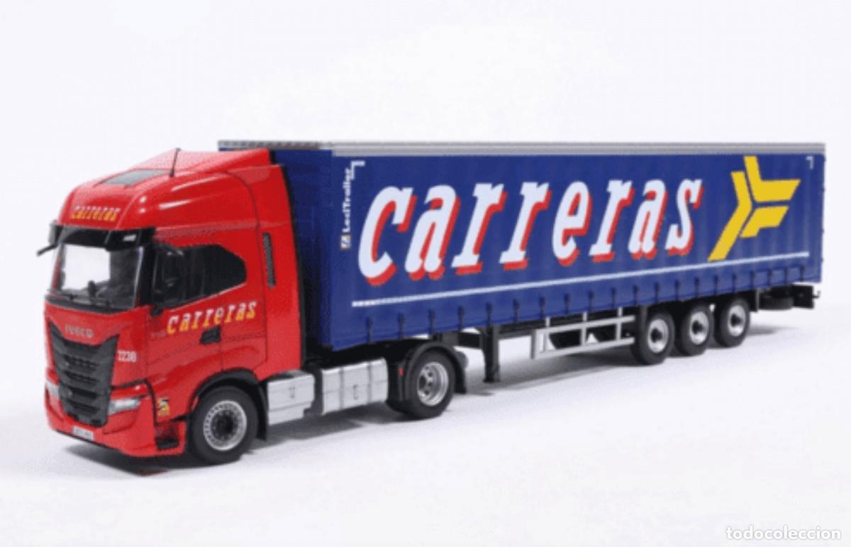 Modelos a escala: Cami&oacute;n articulado Iveco S-Way &rdquo;Carreras &rdquo; (a&ntilde;o 2023) - a Escala 1/43 . Nuevo / Precintado. Ixo