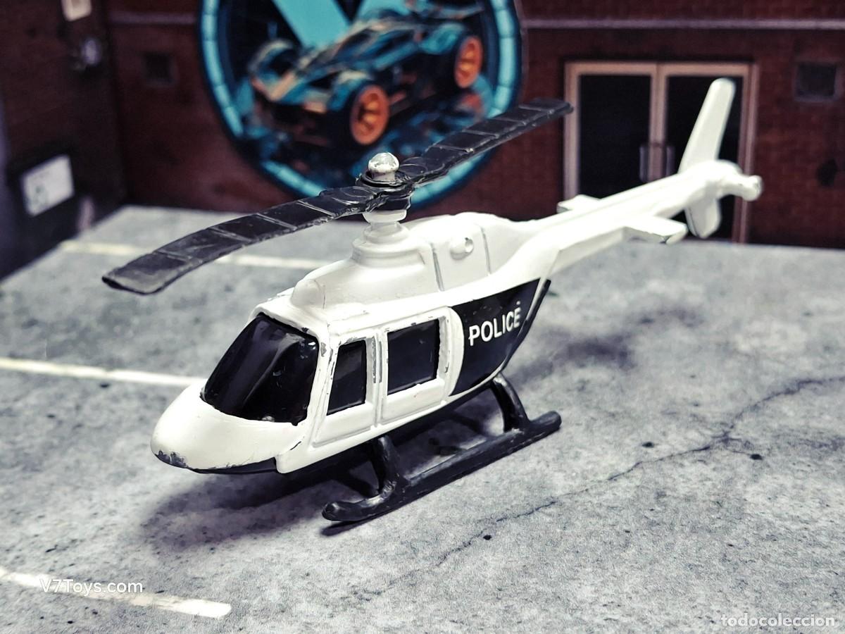 Modelos a escala: Helic&oacute;ptero Policia Maisto 1/64