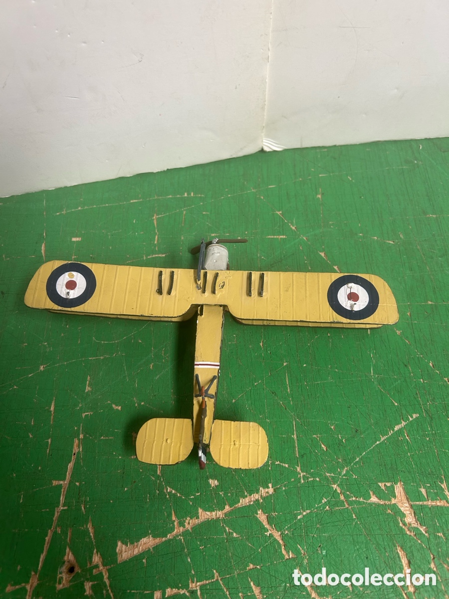 Modelos a escala: AVION BIPLANO PLOMO BRICOLAGE - Foto 2