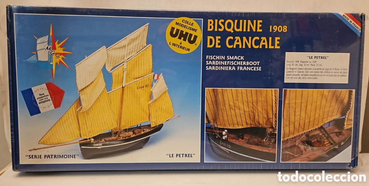 Ma&szlig;stabsgetreue Modelle: BISQUINE DE CANCALE LP 1010 KIT DE MADERA , NUEVO PRECINTADO
