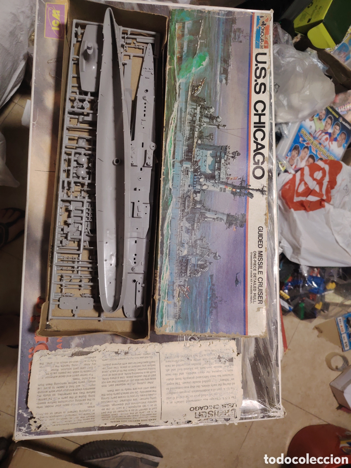 Modelos a escala: Maqueta uss Chicago de monigram - Foto 1