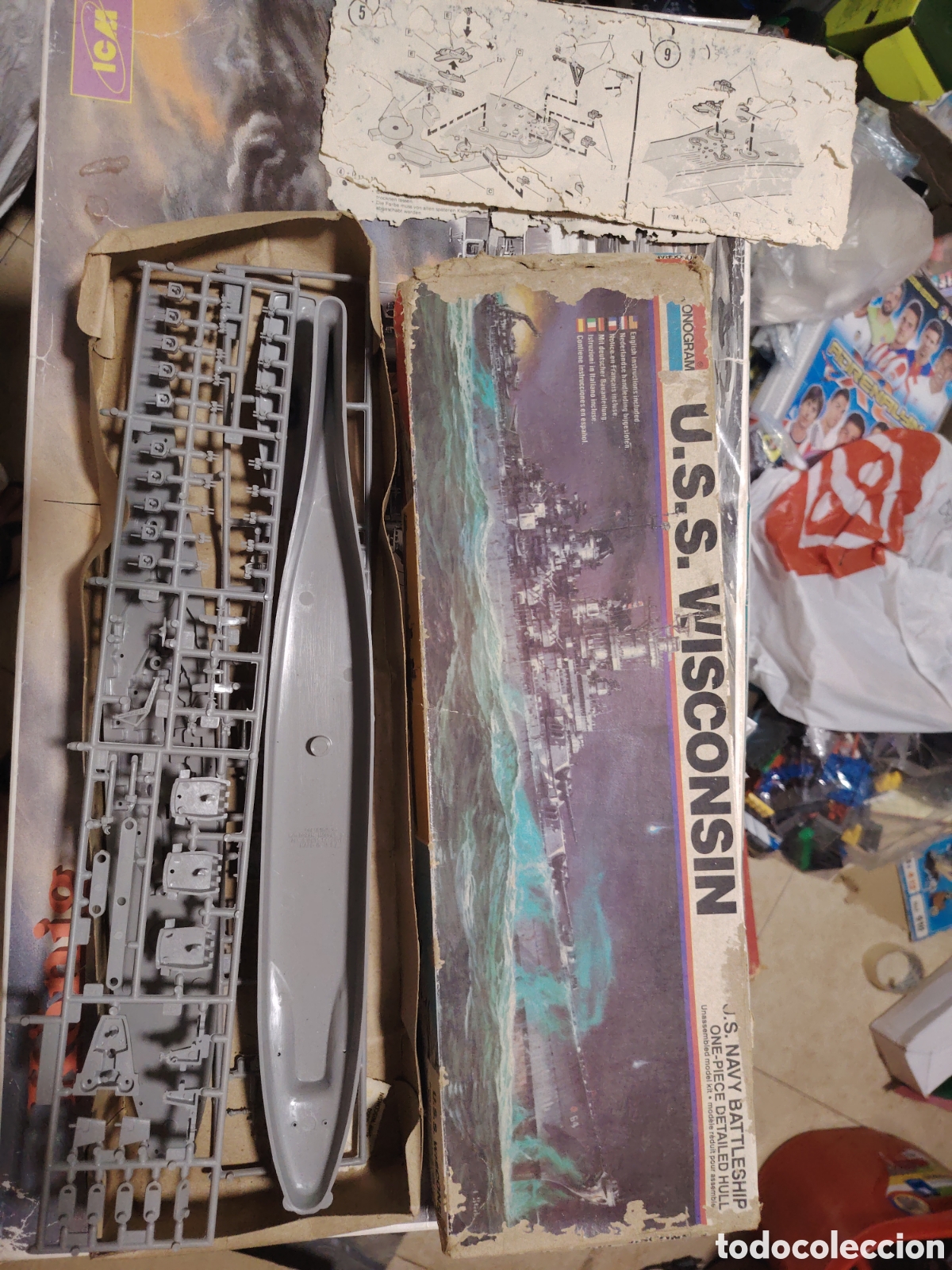 Modelos a escala: Uss wisconsi de monogram - Foto 1