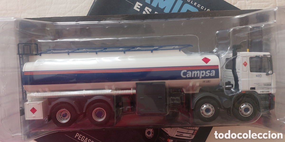 Modelos a escala: Cami&oacute;n Pegaso Troner Campsa