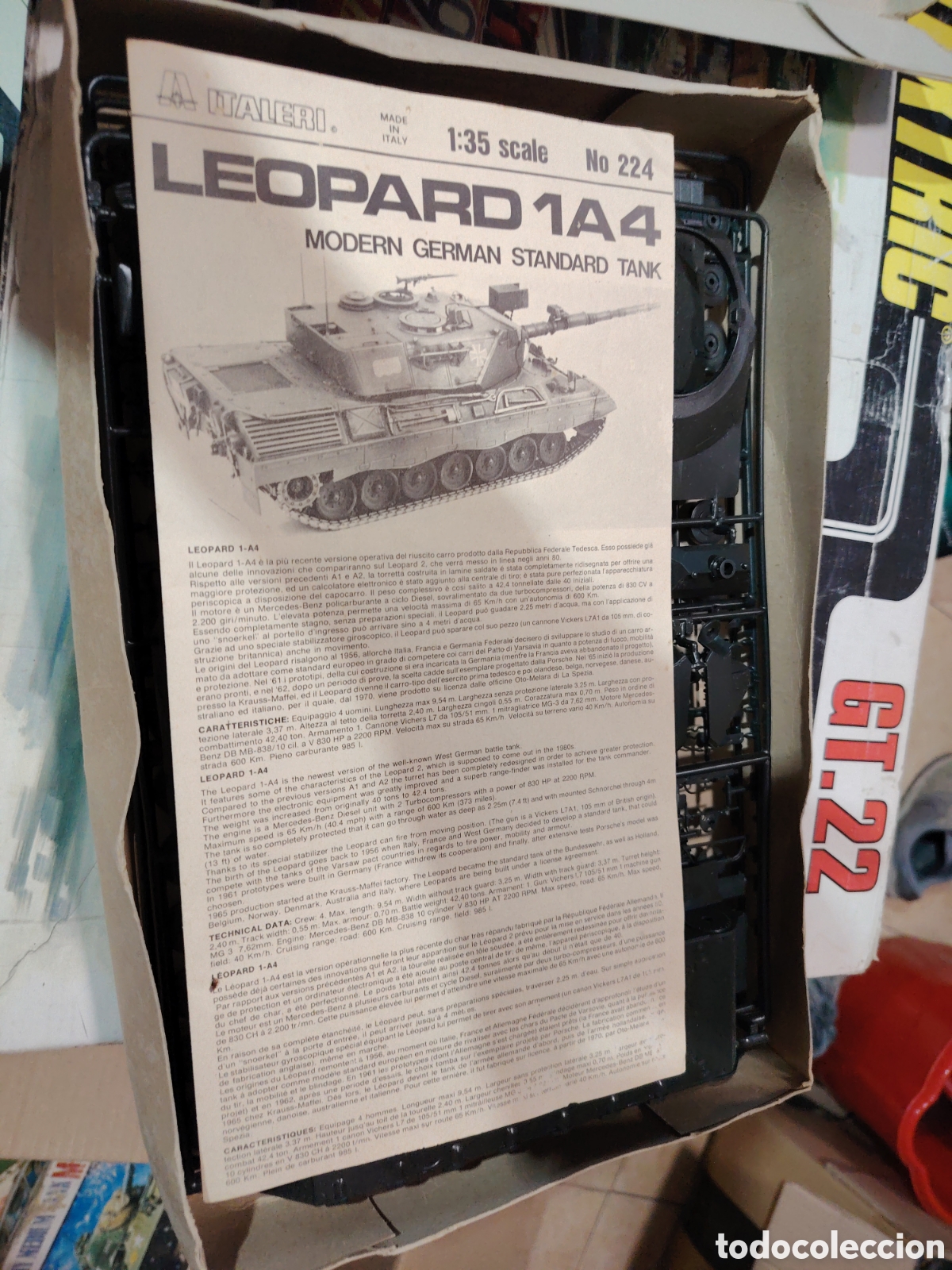 Modelos a escala: Leopard 1a4 italeri tanque - Foto 3