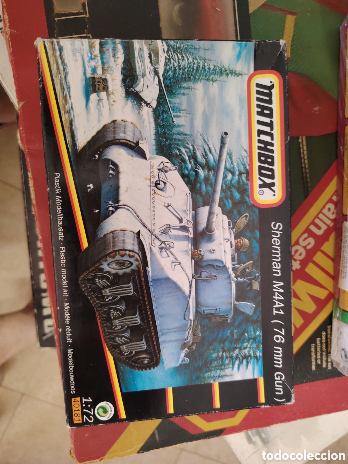 Modelos a escala: Matchbox Sherman m4a1 - Foto 1