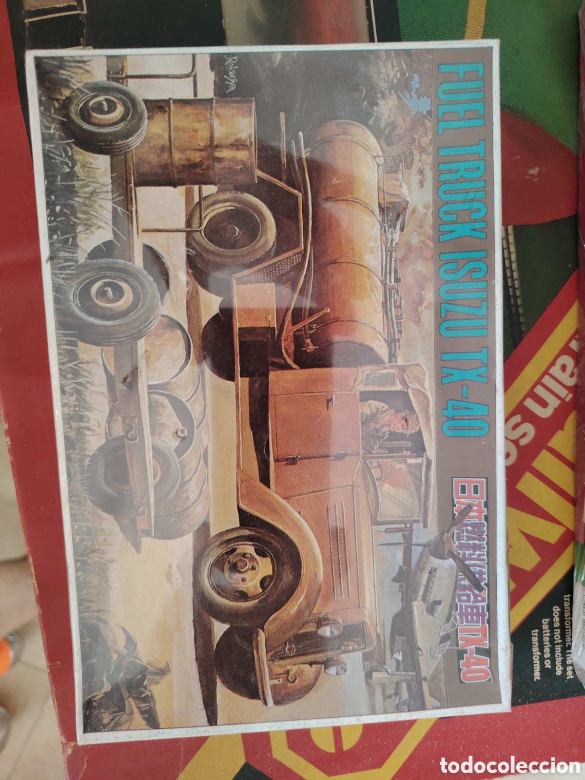Modelos a escala: Fuel truck Isuzu tx 40