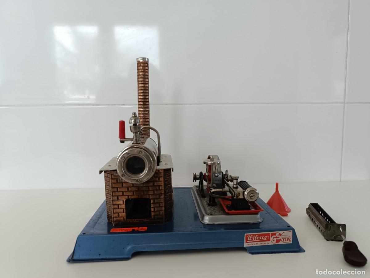 Scale Models: M&aacute;quina de vapor Wilesco D10