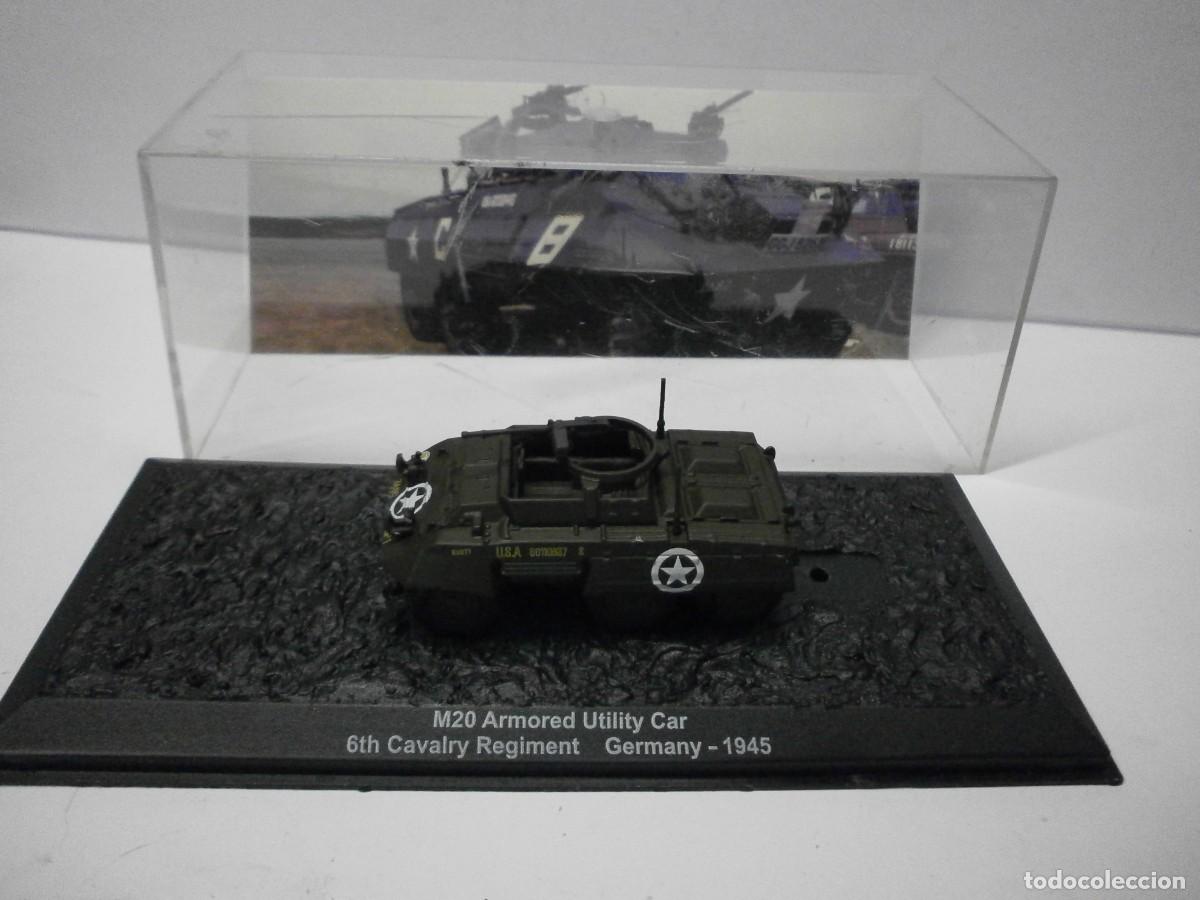 Ma&szlig;stabsgetreue Modelle: coleccion altaya carros de combate segunda guerra mundial M20 ARMORED