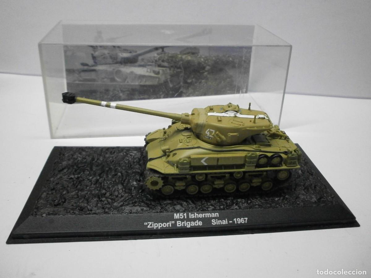 Ma&szlig;stabsgetreue Modelle: coleccion altaya carros de combate segunda guerra mundial M51 ISHERMAN