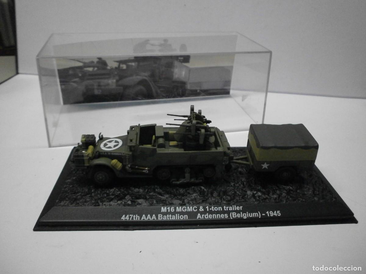 Ma&szlig;stabsgetreue Modelle: coleccion altaya carros de combate segunda guerra mundial M16 MGMC