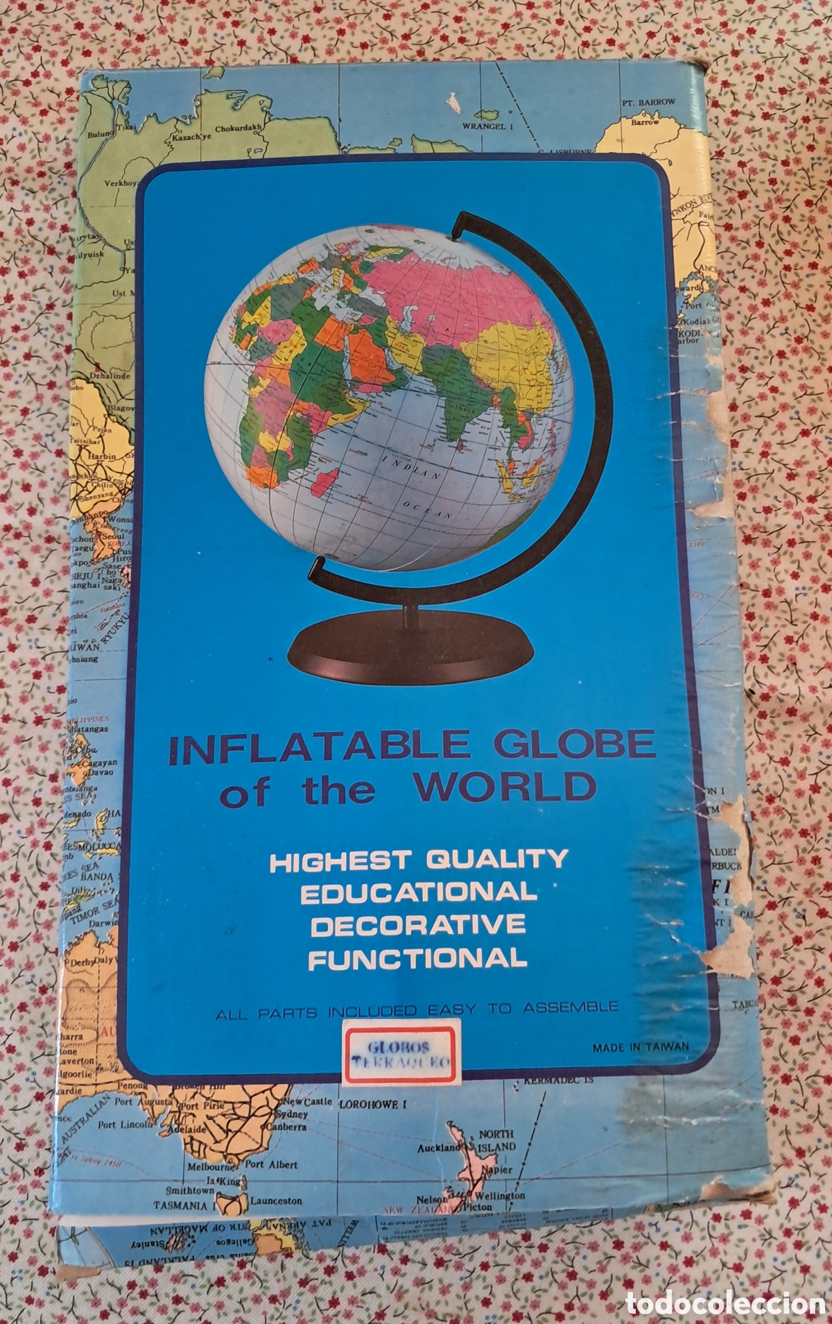 Modelos a escala: Globo Terraqueo hinchable a&ntilde;os 80 - Foto 3