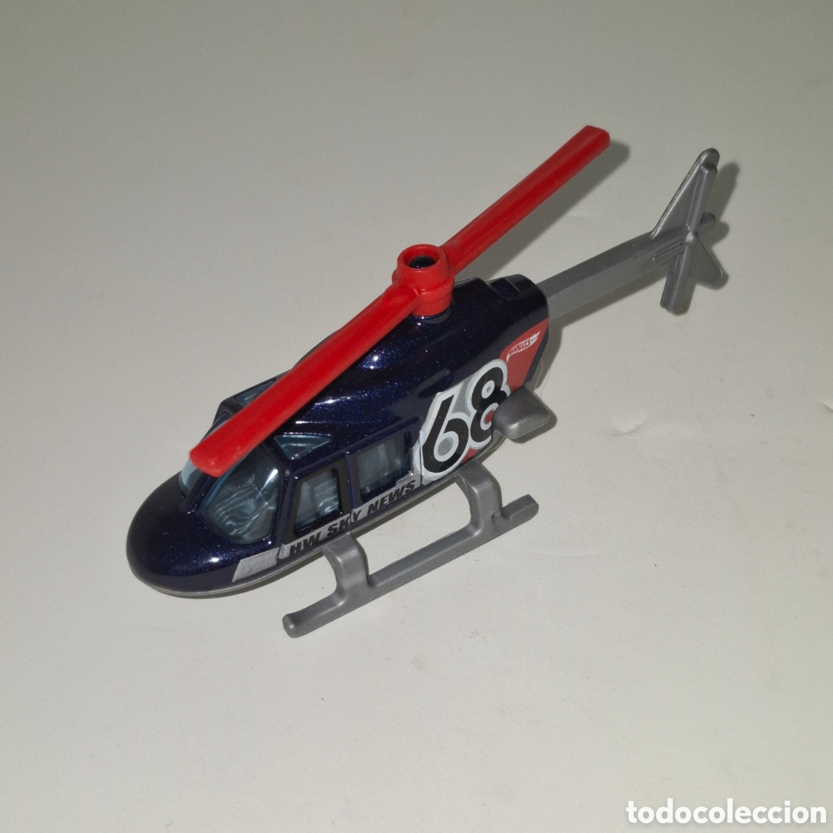 Scale Models: HELICOPTERO HOT WHEELS MATTEL PROPPER CHOPPER DIECAST
