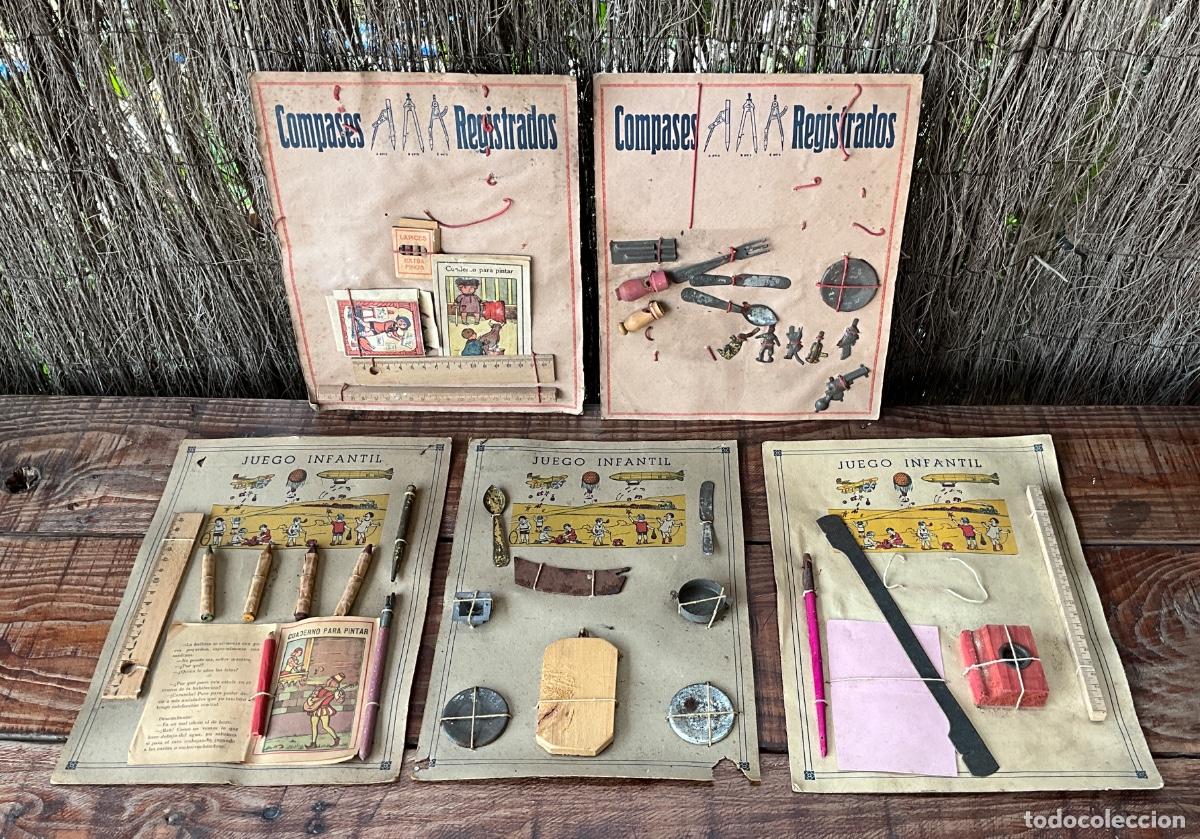 Mod&egrave;les r&eacute;duits: LOTE DE COMPLEMENTOS VARIOS CASA DE MU&Ntilde;ECAS-JUEGO INFANTIL -RESTO DE TIENDA - A&Ntilde;OS 40-50 - REF -3