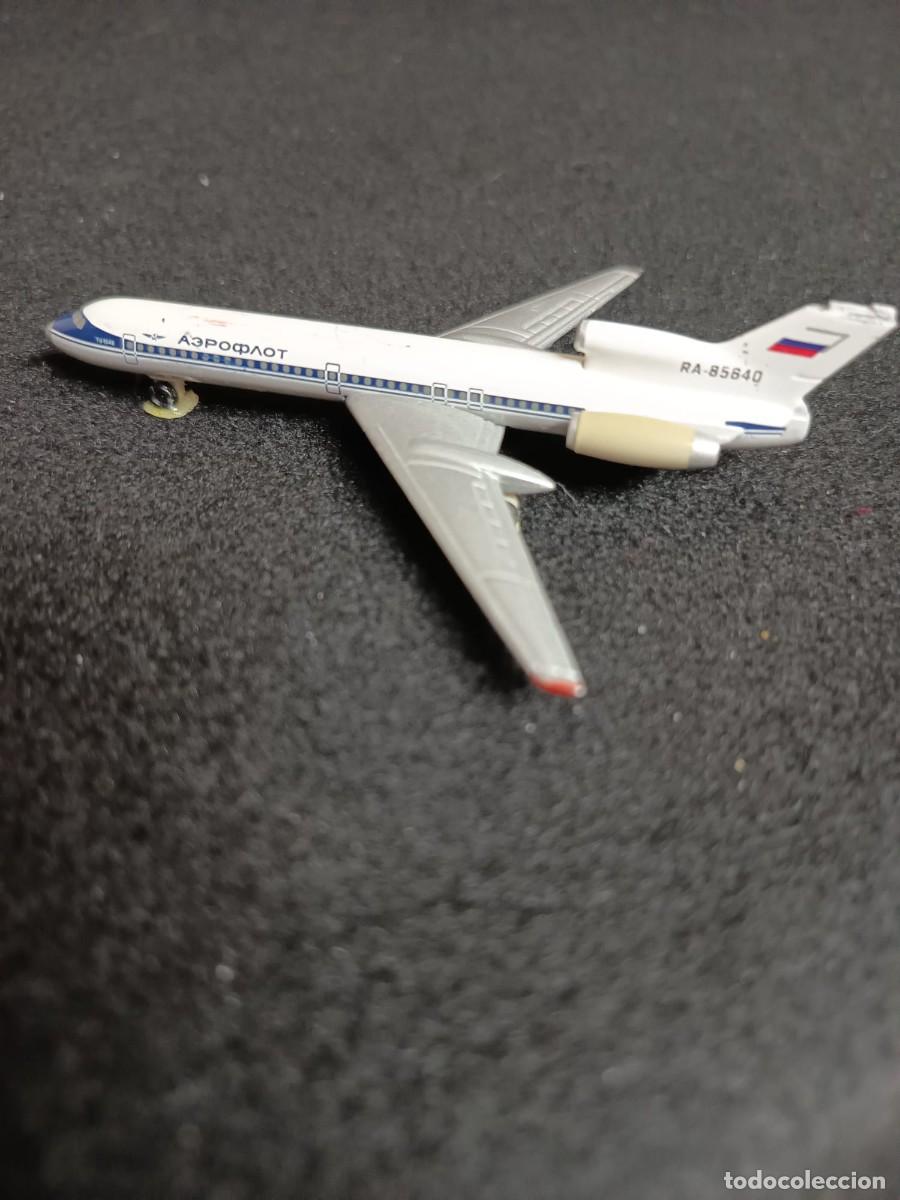 Modelos a escala: AVI&Oacute;N TUPOLEV TU-154B ESC.1:500