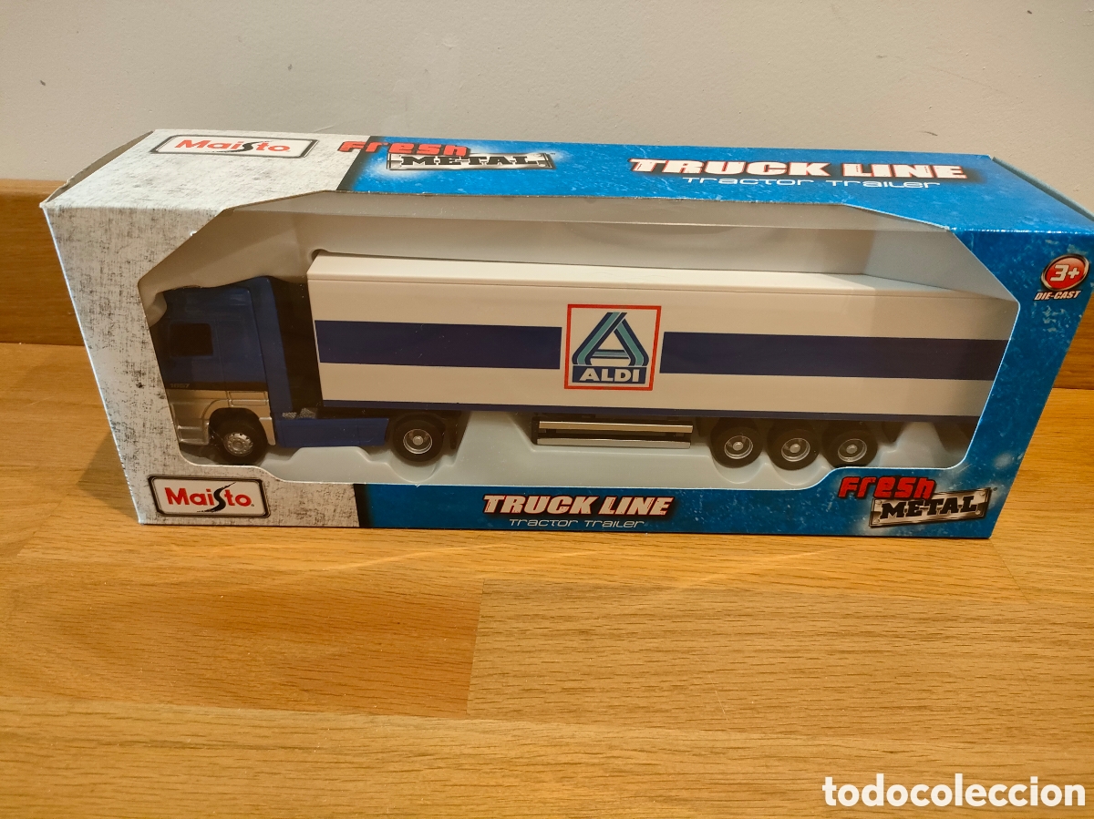 Modelos a escala: CAMION TRAILER DE ALDI - Foto 1
