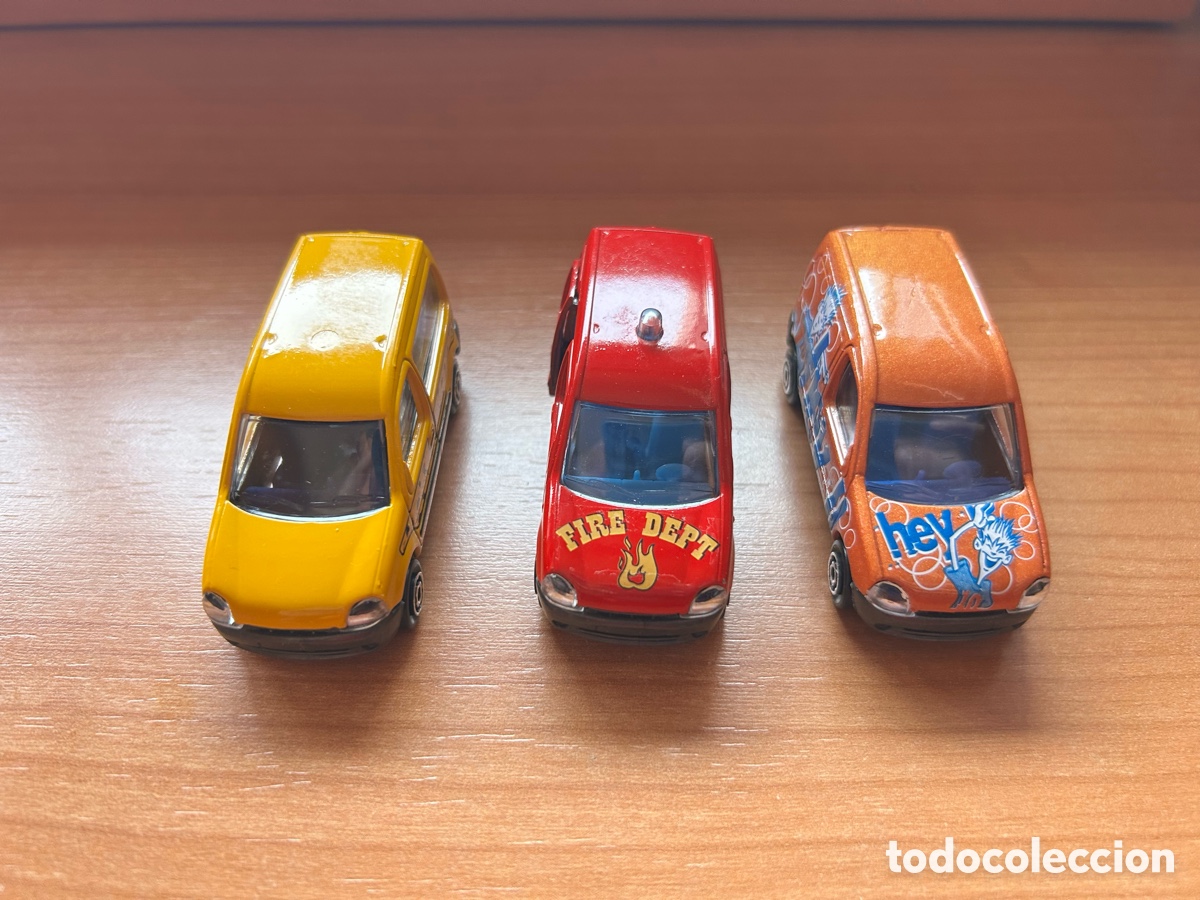 Modelos a escala: Lote de miniatura majorette Renault kangoo