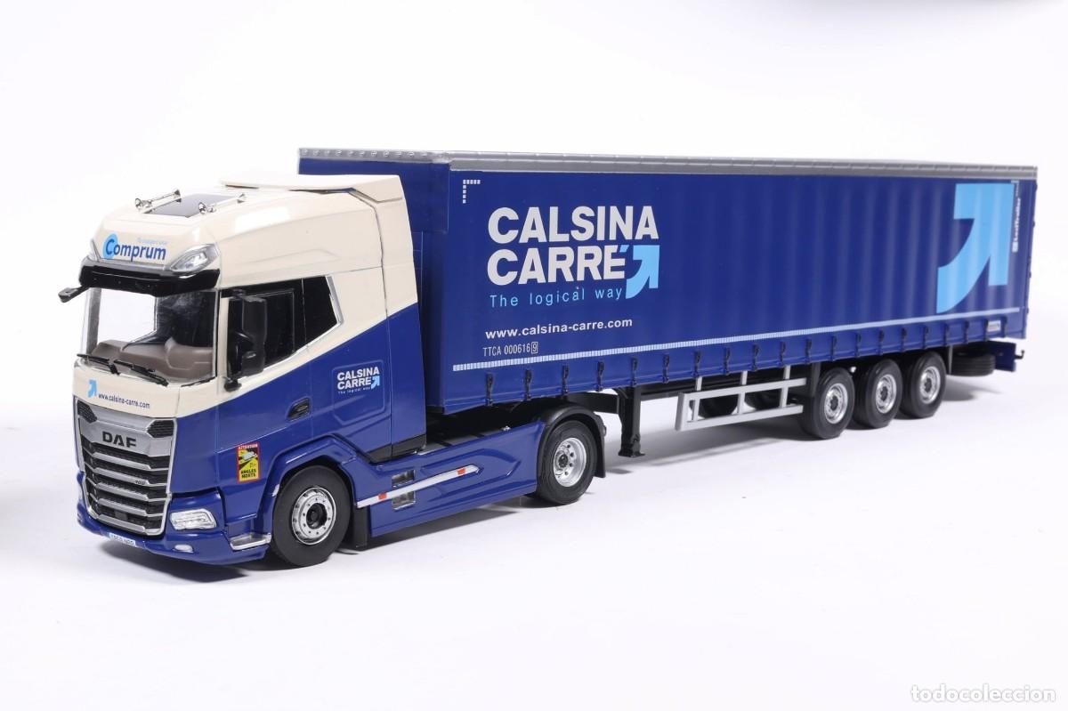 Ma&szlig;stabsgetreue Modelle: Cami&oacute;n articulado DAF XG (A&ntilde;o 2022) Calsina Carr&eacute; (Escala 1/43) - Nuevo / Precintado.