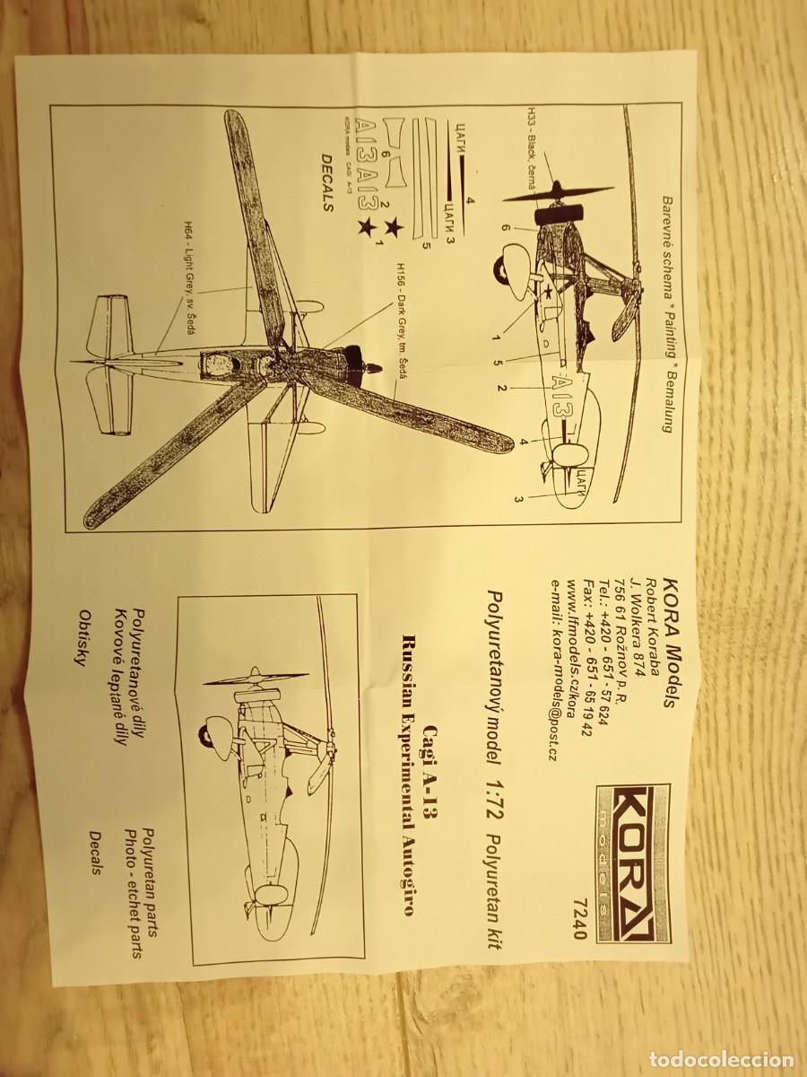 Modelos a escala: KORA MODELS CAGI A-13 (Tsagi A-13) - Foto 3