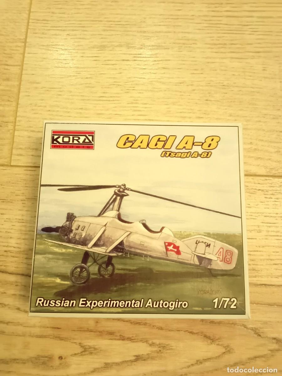 Mod&egrave;les r&eacute;duits: KORA MODELS CAGI A-8 Tsagi A-8 1:72 Russian Experimental Autogiro