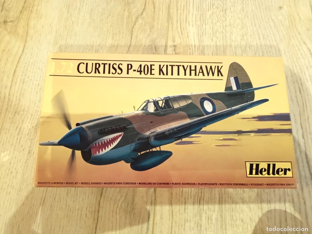 Modelli in scala: HELLER 1:72 CURTISS P-40E KITTYHAWK