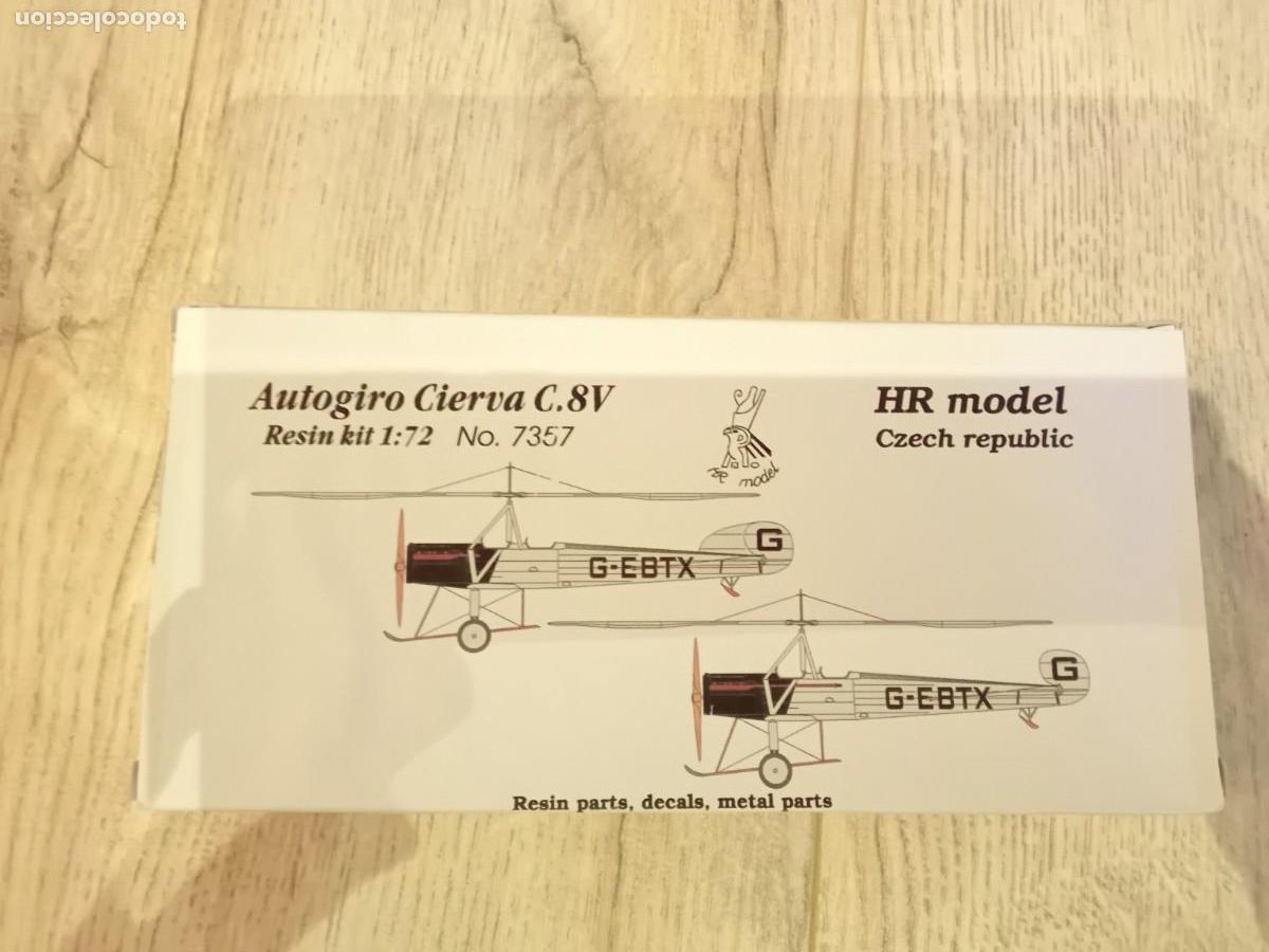 Modelli in scala: HR MODEL Autogiro Cierva C.8V 1:72