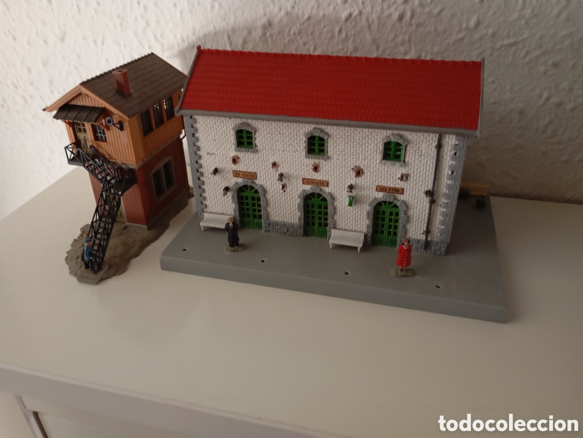 Modelos a escala: Maqueta Estaci&oacute;n Verplana Verdu Escala H0 estaci&oacute;n Ferrocarril Telegrafos Torre Kibri modelismo