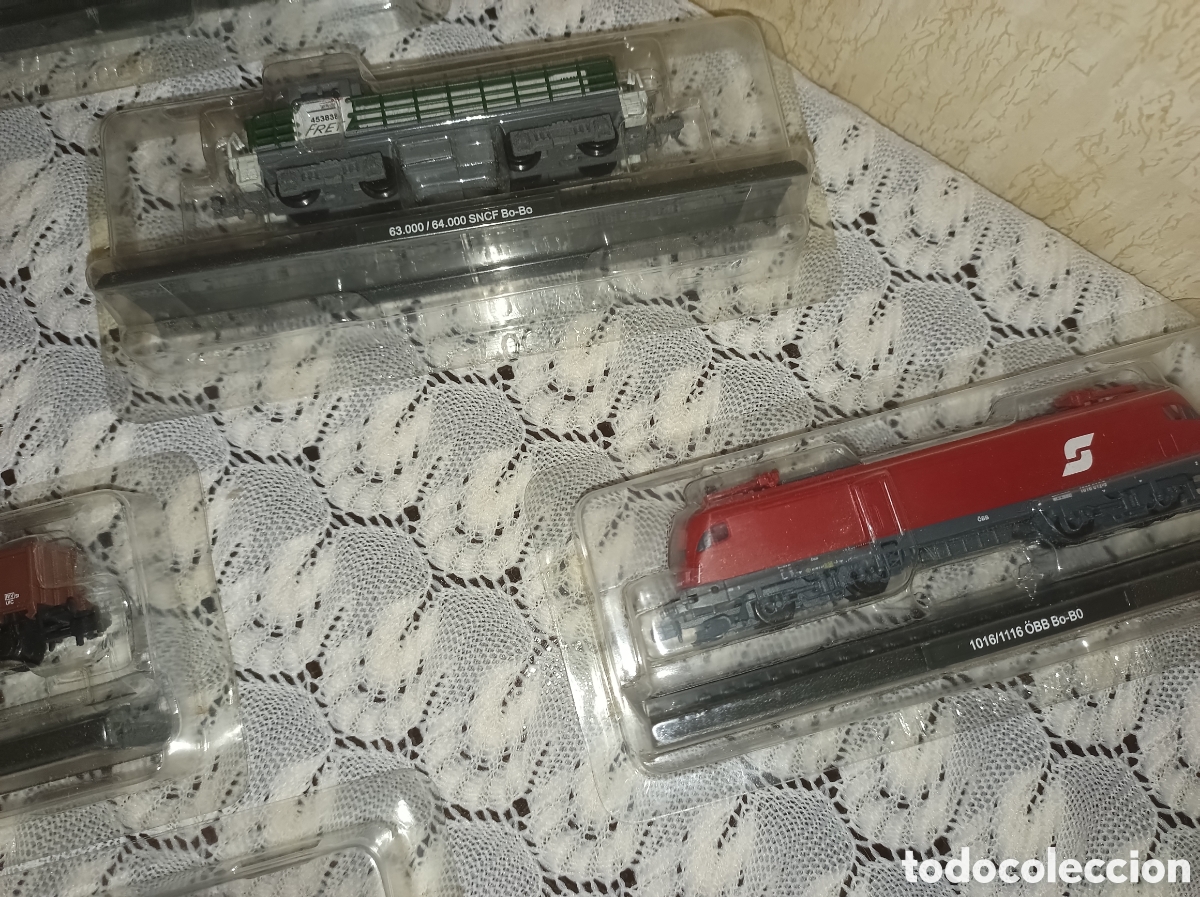 Modelos a escala: Colecci&oacute;n de 10 locomotoras - Foto 3