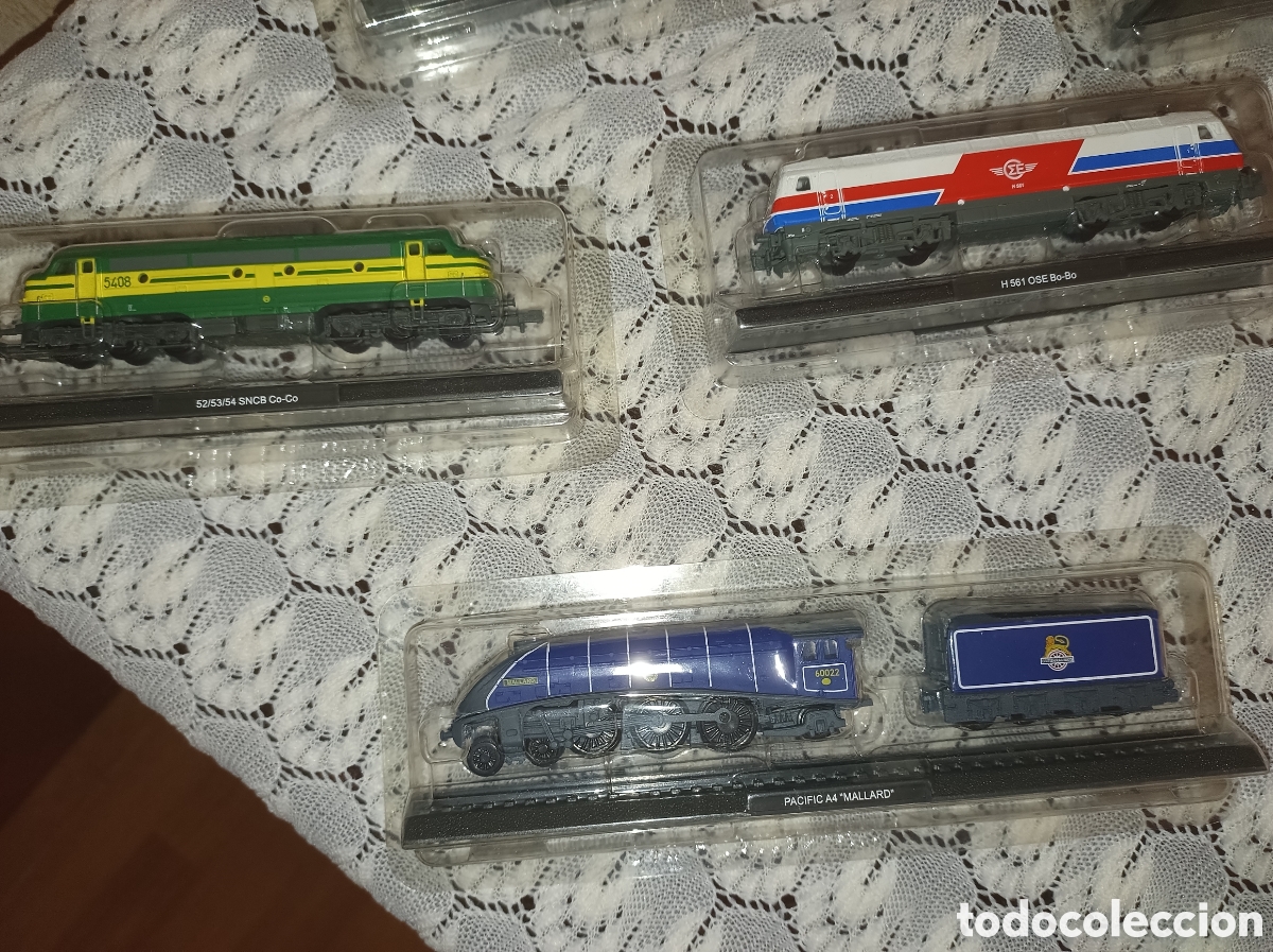 Modelos a escala: Colecci&oacute;n de 10 locomotoras - Foto 5