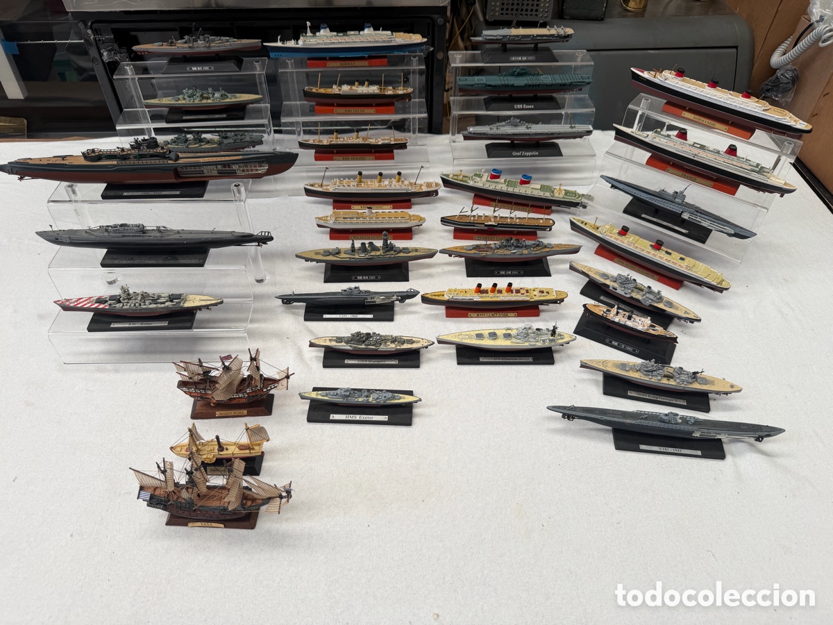 Modelos a escala: Colecci&oacute;n 35 Maquetas Barcos - Foto 1