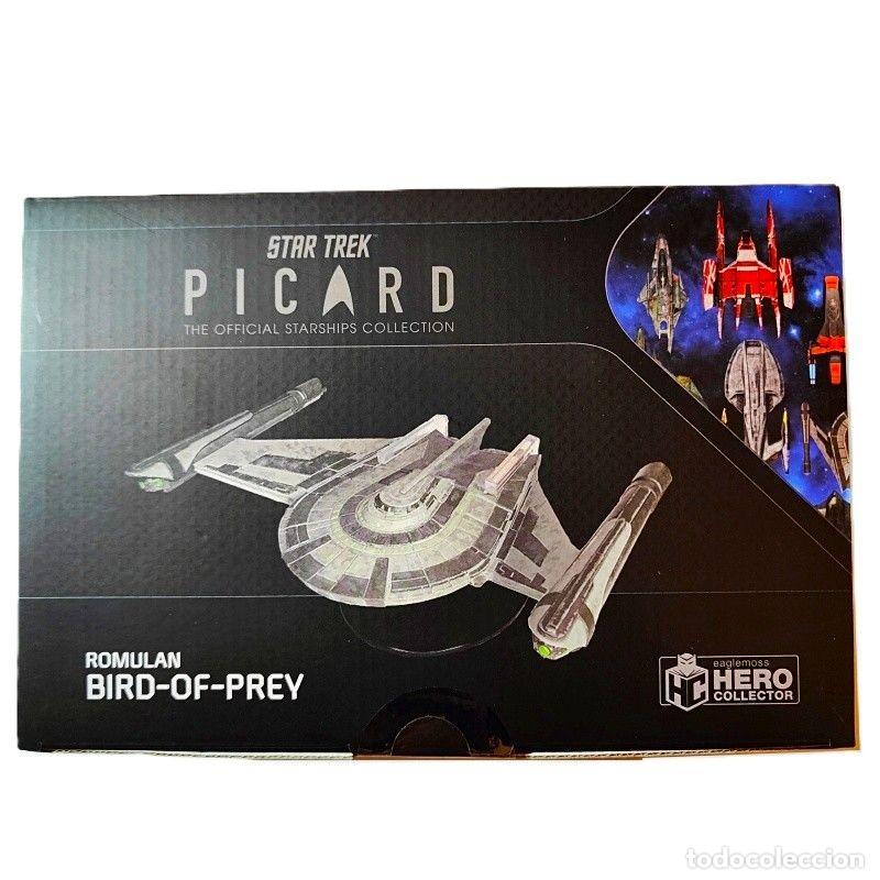 Modelli in scala: ROMULAN BIRD-OF-PREY (STPEN003). EAGLEMOSS STAR TREK PICARD COLECCI&Oacute;N OFICIAL DE NAVES