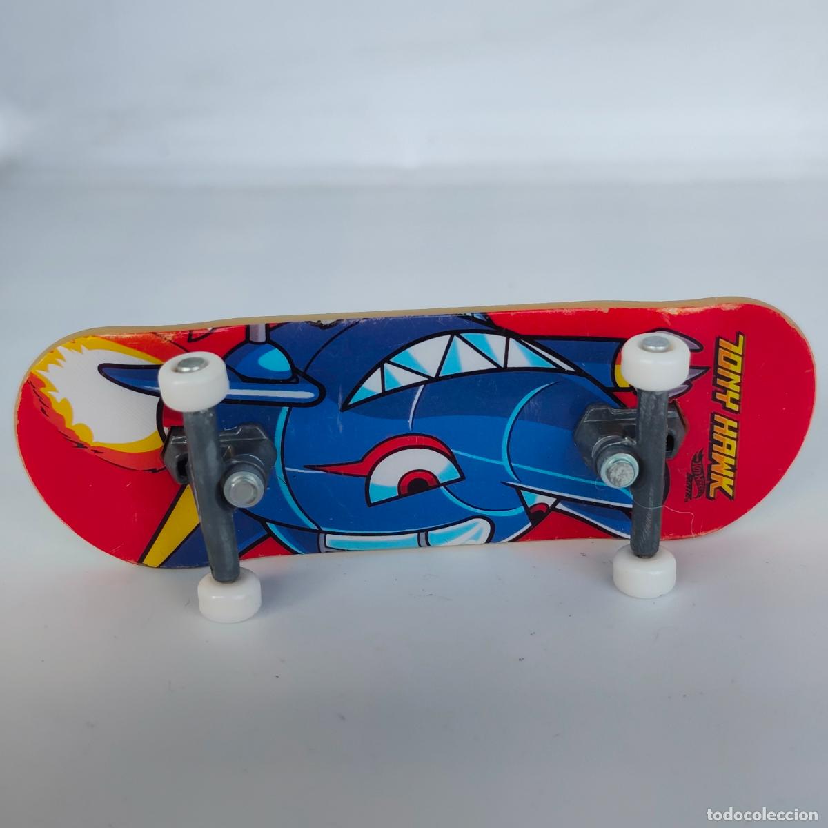 Modelos em escala: Hot Wheels 2022 Skateboard Skate Jet-Shark Air Tony Hawk Finger Board