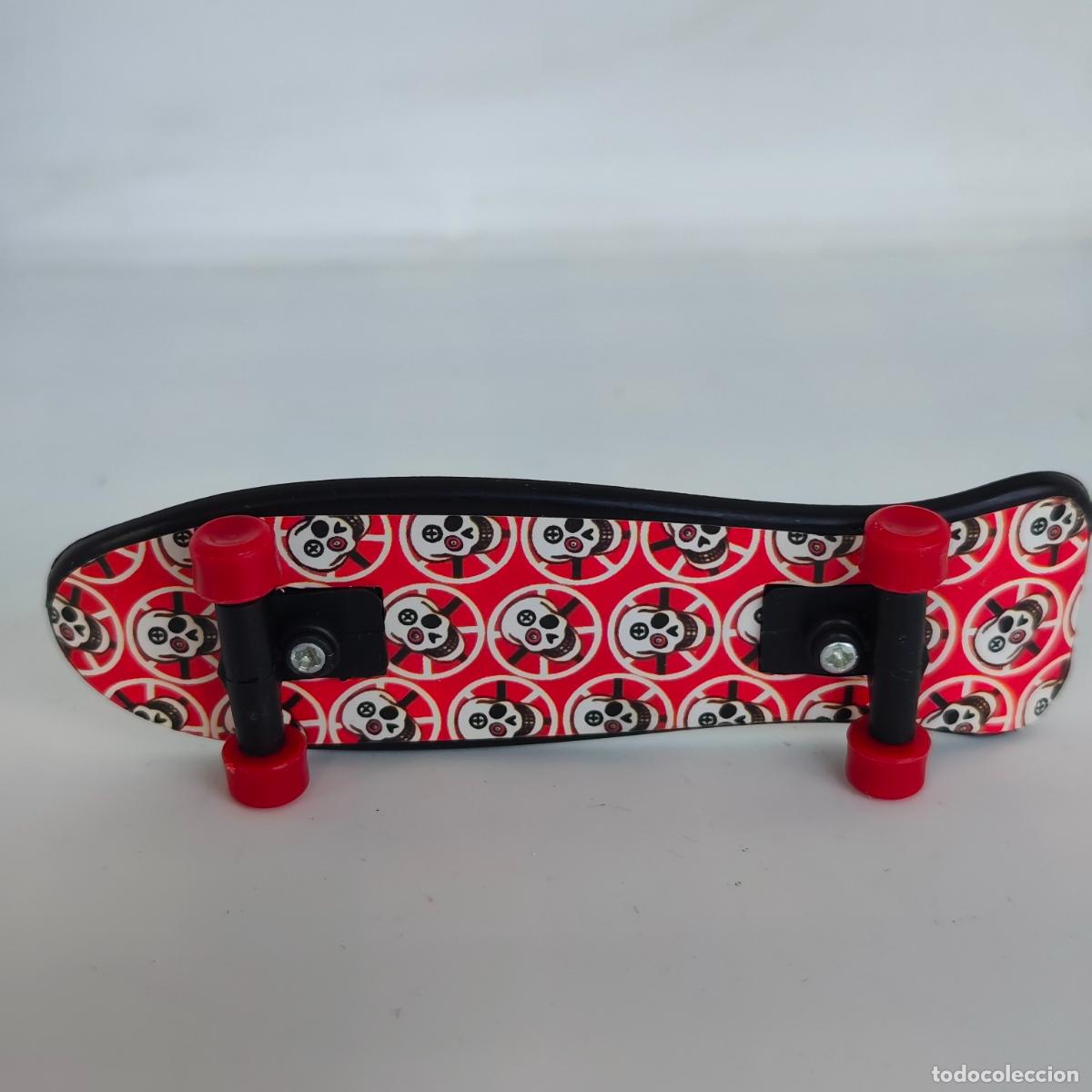 Modelos em escala: Skateboard Skate calavera esqueleto Finger Board