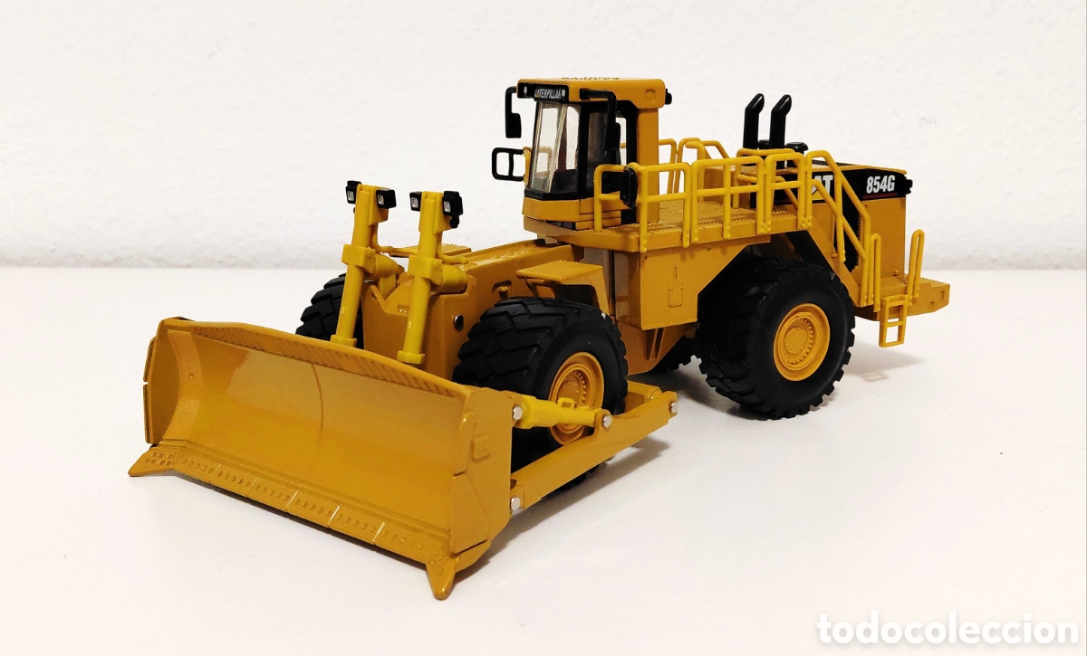 Modelos a escala: Norscot Ref:55159 : Bulldozer sobre ruedas Cat 854G