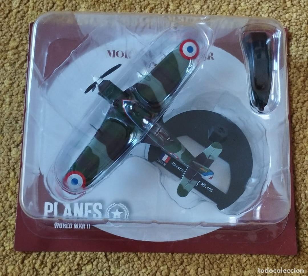 Modelos a escala: AVI&Oacute;N FRANCES MORANE-SAULNIER MS.406, 1940, ESCALA 1/72, AVIONES DE LA 2&ordf; GUERRA MUNDIAL DE RBA.
