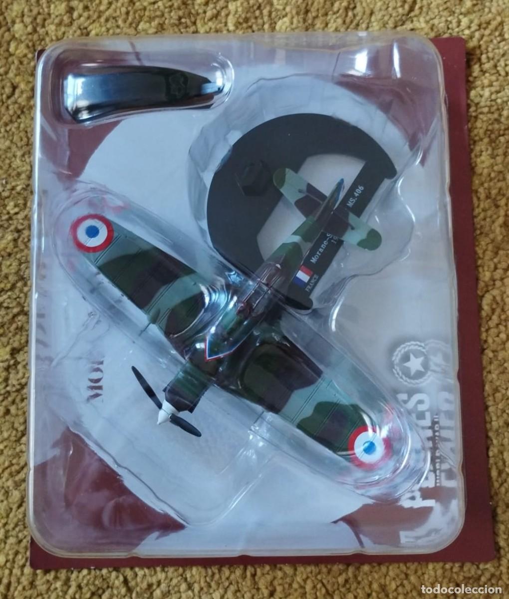 Mod&egrave;les r&eacute;duits: AVI&Oacute;N FRANCES MORANE-SAULNIER MS.406, 1940, ESCALA 1/72, AVIONES DE LA 2&ordf; GUERRA MUNDIAL DE RBA.