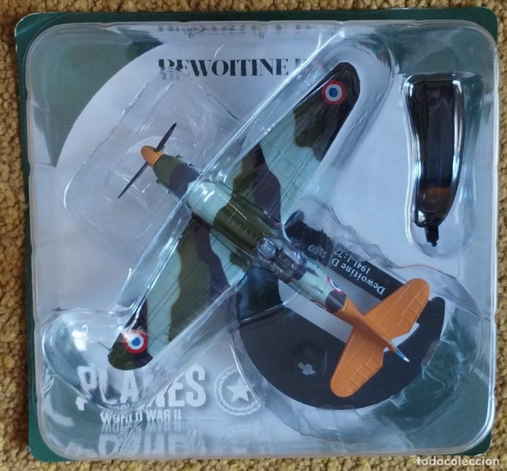 Modelos a escala: AVI&Oacute;N FRANCES DEWOITINE D.520, 1941, ESCALA 1/72, AVIONES DE LA 2&ordf; GUERRA MUNDIAL DE RBA.