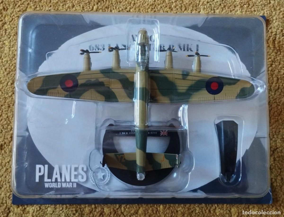 Modelos a escala: AVI&Oacute;N BRITANICO LANCASTER B MK-I, 1945, ESCALA 1/144, AVIONES DE LA 2&ordf; GUERRA MUNDIAL DE RBA.